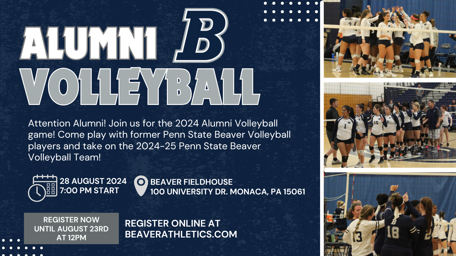 2024 Alumni Volleyball Sign-ups