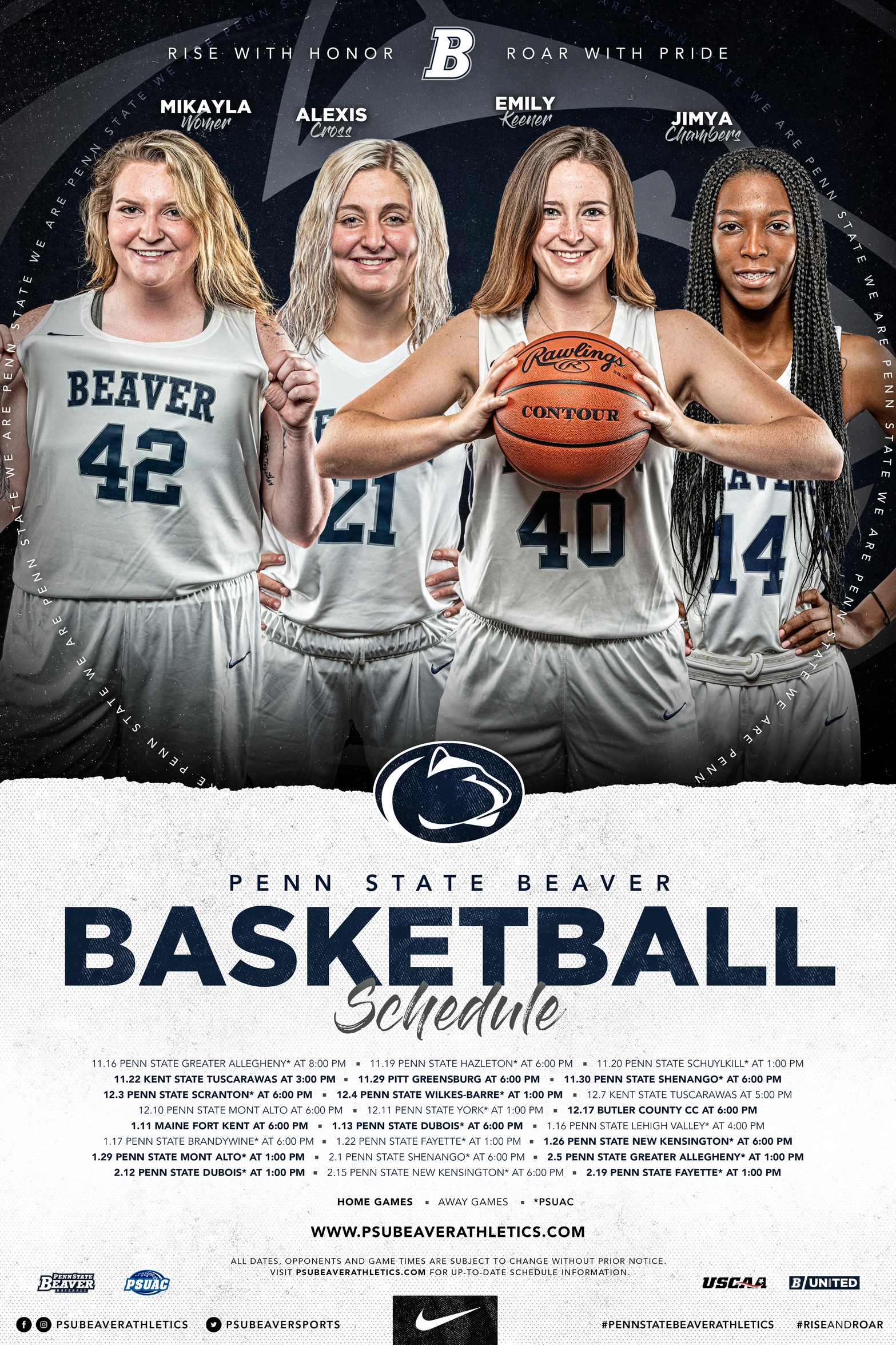Women's Basketball Poster